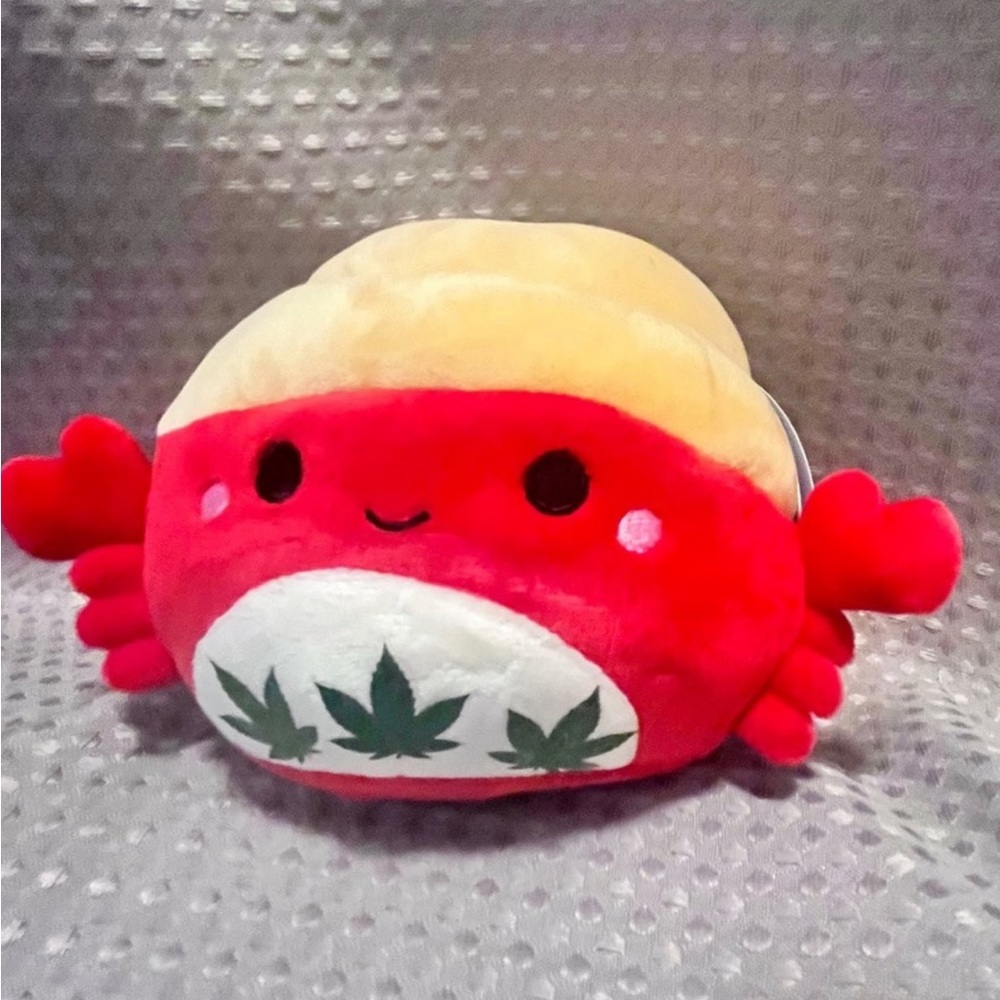 Squishmallow indie crab sesh buddy 5”